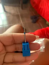 En stock!2018 de uñas taladro eléctrico de lima de uñas poco, taladro de carburo de 3/32 602801 de uñas de alta calidad archivo buff