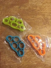 Pinza de dedo portátil para entrenamiento de fuerza banda de resistencia de silicona, agarre de mano, muñeca, Yoga, estirador de dedos, ejercicio, 3/6 Uds.