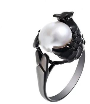 

Jay VI ring with silver pearls