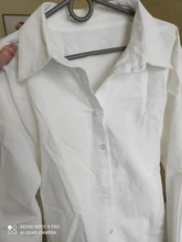 Señoras manga linterna blusa elegante camisa de las mujeres blanco negro Casual botón Vintage cuello Oficina camisa Mujer