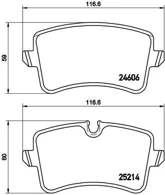 Колодки дисковые задние Audi A6/A7 2.0TFSi/2.8FSi/3.0TDi 10 BREM