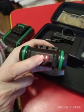 Taladro de impacto inalámbrico de 21V, destornillador eléctrico de mano, batería de litio de 1500 MAh, herramientas eléctricas de bricolaje para el hogar