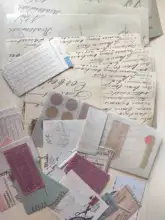 Lote de 40 unidades de tarjetas Estilo Vintage de papel Kraft con diseño de flores, ideal para diario, ideal para álbumes de recortes