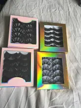 Extension-Tools Makeup False-Eyelashes Mink-Hair Beauty Pairs Natural Thick Wispy Long
