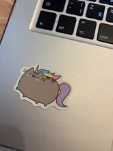 100 unids/pack Kawaii grueso gato diario impermeable decorativo papelería pegatinas artesanales Scrapbooking DIY álbum diario