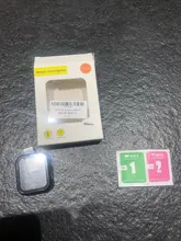 Cristal + cubierta para carcasa de reloj Apple iWatch, parachoques de fibra de carbono + Protector de pantalla Apple watch series 5 4 3 44mm 40MM 38mm 42MM