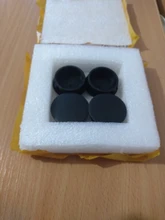 Pipe-End-Cap Cover Hole-Plug Round-Tube Plastic Black White 2/4lots 14/16/19-/..