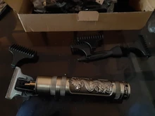 Cortadora de cabello profesional recortadora de pelo peinado en T eléctrica recargable afeitadora de barba bigotes patillas de cabello inalámbrica kit de herramentas de corte el pelo