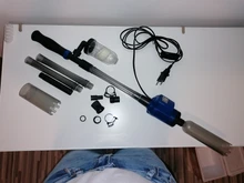 FILTER-CLEANER Fish-Tank-Tools Aquarium Vacuum-Gravel Electric Sand-Washer Siphon Syphon-Operated