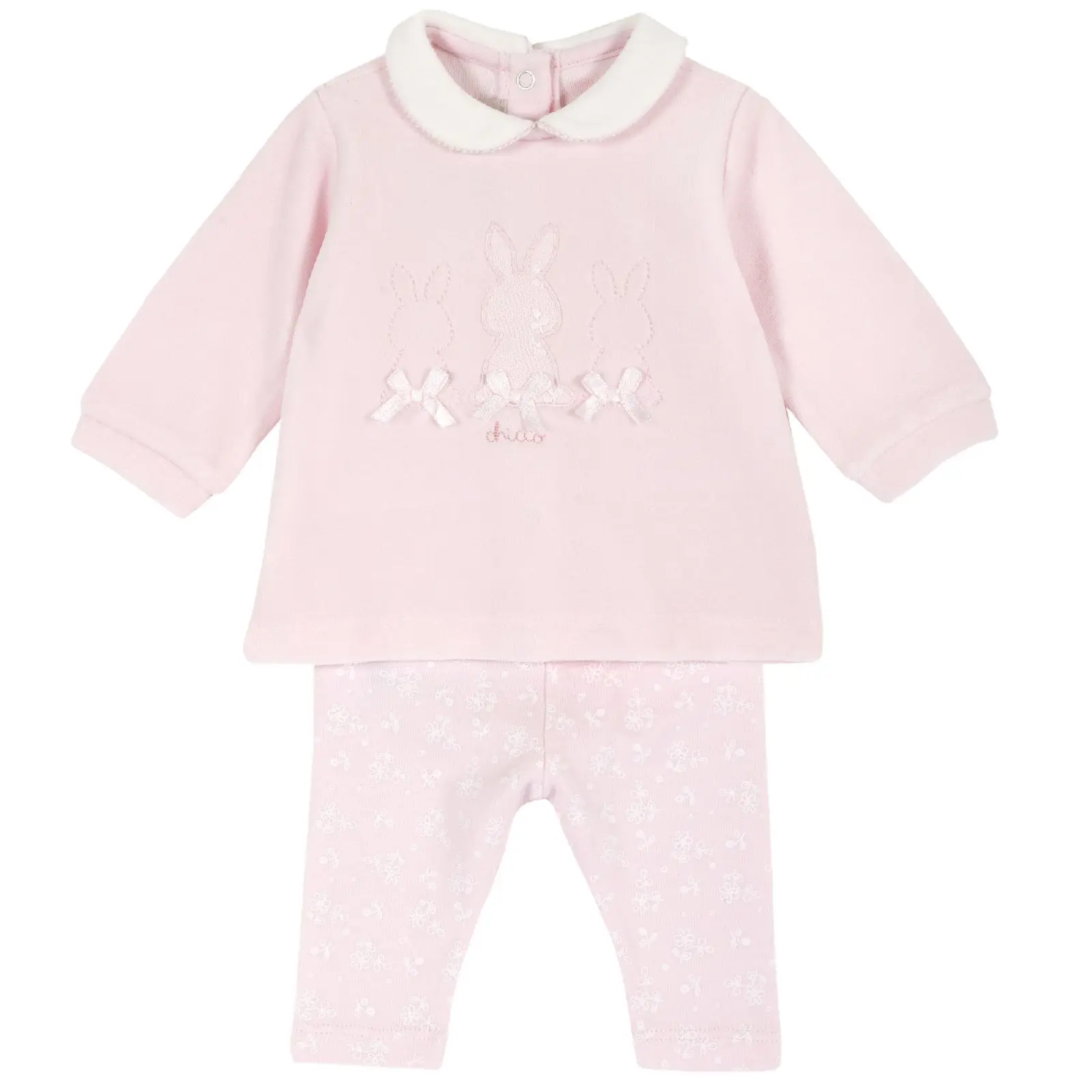 Best Price Set (Jurk + Broek) Chicco Meisjes Roze