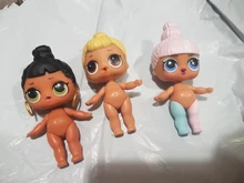 Figura Original de Anime LOL Surprise para niña, juguetes originales, ropa, zapatos, bolsas, botellas, ropa con gafas, accesorios, regalo para bebé