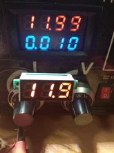 0,28 pulgadas rojo azul Digital Mini pantalla LED módulo DC2.5V-30V DC0-100V del voltímetro del probador de voltaje medidor de contador de Panel de coche de la motocicleta