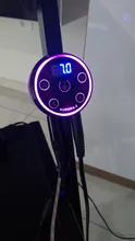Fuente de alimentación de tatuaje Aurora 2, suministro de energía LCD Digital con adaptador de corriente, Mini panel táctil Led, suministros de tatuaje