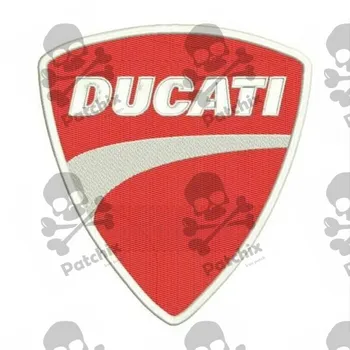 

DUCATI PARCHE BORDADO, iron patch, gestickter patch, patch brode, remendo bordado, toppa ricamata