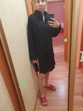 Tunic Tops Shirts Cardigan Linen Lapel Long-Sleeve ZANZEA Vintage Plus-Size Casual Cotton