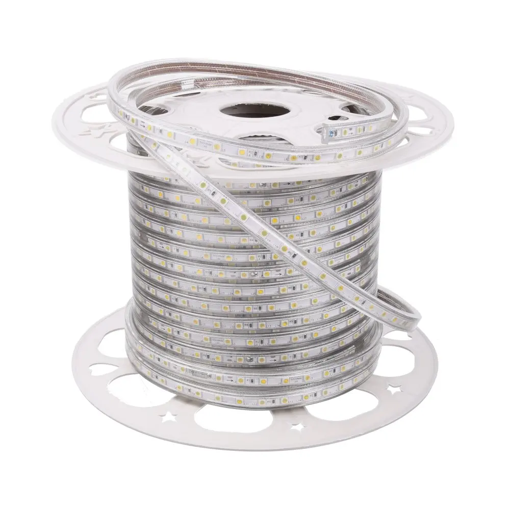 Striscia Jandi-Led 220V Bobina Esterna 10 W/M 50 Metri Colori Diversi Striscia Led Strisce Led Luci Led Colore Rgb