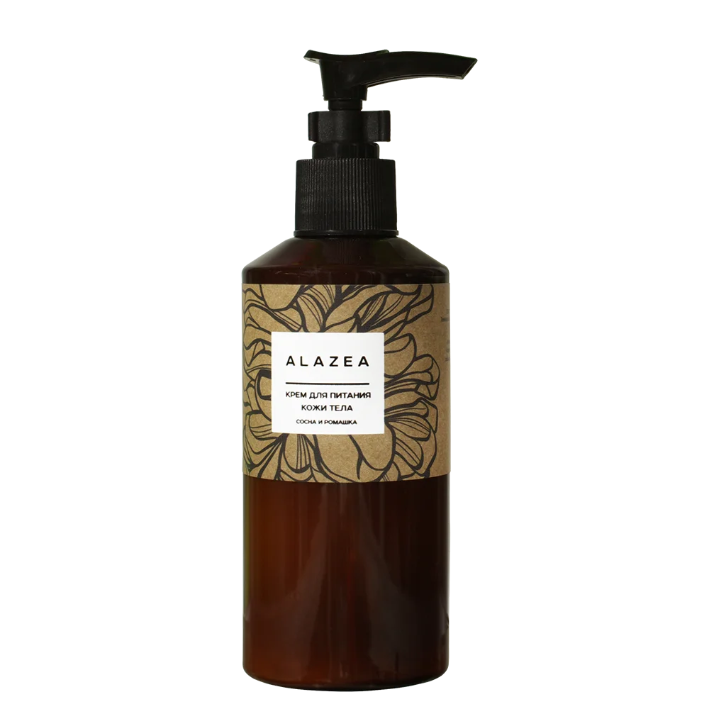 Alazea body cream сосна и ромашка крем для питания кожи тела |