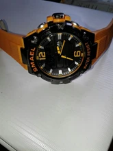 Reloj de pulsera deportivo para hombre, cronógrafo Digital LED con alarma y fecha automática, resistente al agua hasta 50M, informal, a la moda, 8033