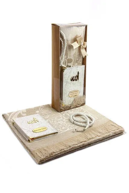 Tapete de oración con libro Yasin Surah, conjunto de regalo islámico de Tasbih, para Ramadán musulmán, 2021, esteras de oración para el hogar