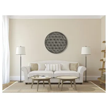 

FOCCAA DESIGNED LIFE BLOSSOM DECORATIVE METAL WALL ACCESSORIES 60CM BLACK