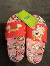 Unicornio zapatillas Nuevo Arco Iris de verano zapatillas de niños niñas de PVC antideslizante niños playa zapatos de bebé sandalias de Casa Chanclas de niños