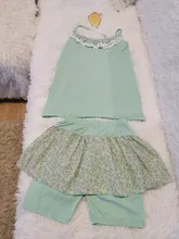 Mudkingdom Floral Summer Girls Outfits Backless Flower Cold Shoulder Tops and Skirted