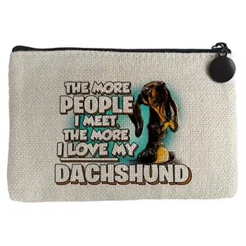 

Purse I love my Dachshund race dog