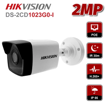 

Hikvision Original Bullet IP Camera DS-2CD1023G0-I 2MP CMOS 1080P Full HD Security Camera Onvif H.265 IP67