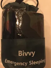 Saco de dormir compacto de supervivencia para emergencias, impermeable, reutilizable, térmico, Mylar