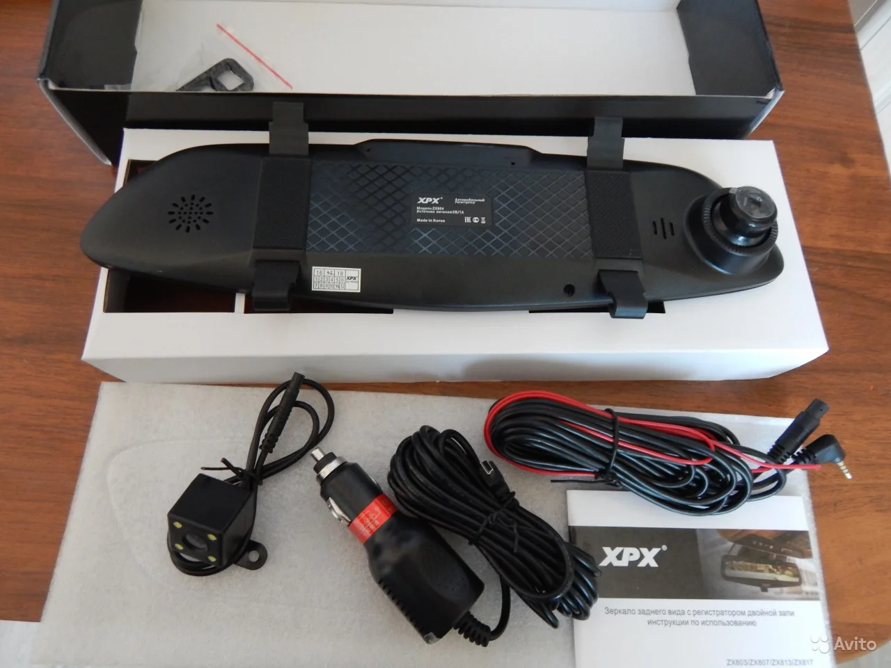 Видеорегистратор-зеркало XPX ZX804