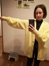 Kimono Cardigan Sweaters Lantern Berrygo V-Neck Knitted Female Women Sleeve-Button Streetwear