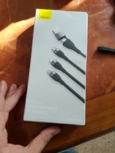 Baseus 3 en 1 USB-C Cable para iPhone 12 Pro 11 XR cargador de Cable 100W Micro USB tipo C para Macbook Pro Samsung Xiaomi
