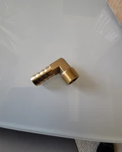 Barb-Fitting Hose Connector-Joint-Adapter Elbow Thread Brass 16mm Bsp Male 12mm 1/4 10mm