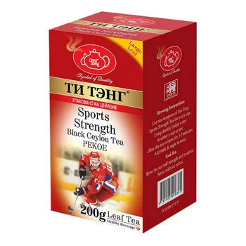 

Tea Ti Tang "" for athletes Pekoe ", Black Leaf, 200 gr