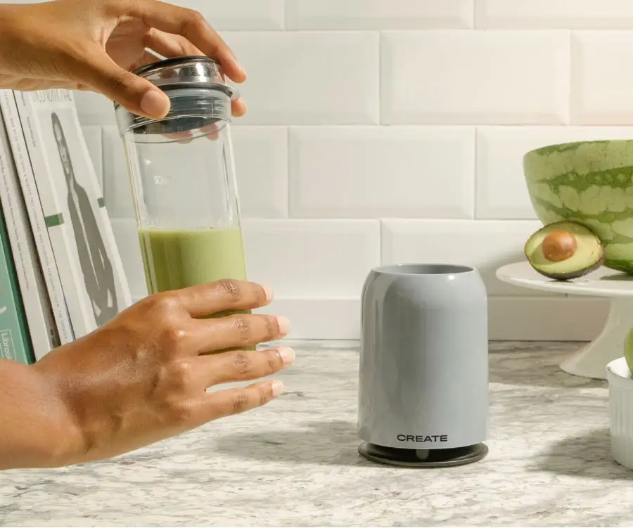 CREATE - MOI SLIM, tumbler mixer with stainless steel electric grinder, 234W 0,4L jug, BPA free, portable CREATE - MOI SLIM, tumbler mixer with stainless steel electric grinder, 234W 0,4L jug, BPA free, portable