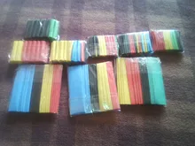 164/328/492 unids/set tubo de encogimiento de calor de aislamiento retráctil tubo 2:1 de Kit de fundas de Cable