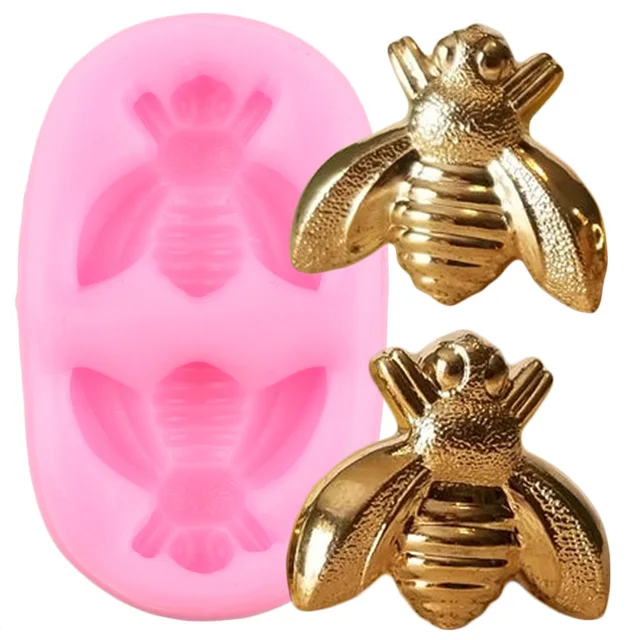 Cute Honey Bee Chocolate Mold 3d Silicone Mold For Diy Cake - Temu  Philippines