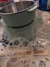 Mini máquina de Cocina eléctrica multifunción para el hogar, olla caliente de una sola/doble capa, olla de arroz multieléctrica, sartén antiadherente, 220V