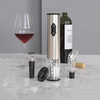 

Automatic Wine Opener Wine Accessories Corkscrew Electric Wine Opener Convenient Stainless Steel Kitchen Gadgets And Accessories