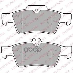 Колодки Тормозные Mercedes-Benz W211/W212/W220/W221/R230 Задние Delphi Lp1868 Delphi арт. LP1868