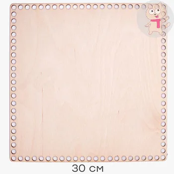 

Bottom for knitting. "Square" 30 cm