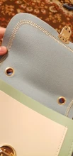 Mini bolso cuadrado con cierre coreano para mujer, bolsa bordada de primavera, bolso de hombro de moda, bolso para teléfono móvil para estudiantes, 2021
