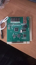 4 dígitos de la pantalla LCD Analizador de PC principal de tarjeta con Cable de cinta de la placa base Post de análisis informático tarjeta PCI
