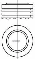 

Piston in K-Te Ford Focus Focus II Fiesta 1.4 Nural art. 87-426100-00
