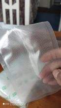 Bolsas de envasado para alimentos, 100 unidades para sellar al vacío y sin BPA