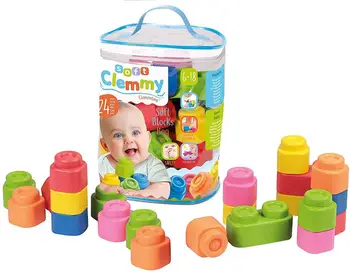 

Clemmy building bag 24 blocks Bla toy shop articles created Manual