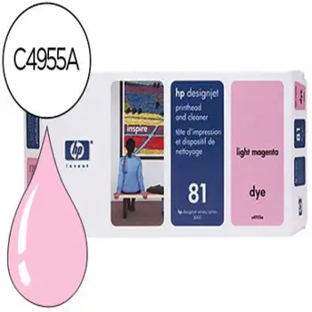 

Head hp no.81 magenta clear with head cleaner designjet 5000/5500 47602-C4955A