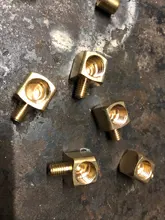 Pipe-Fitting-Connector Thread Brass Elbow-Tube Oil-Lubrication-System Male-To-Female