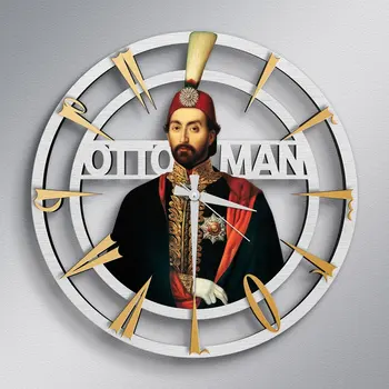 

The Reigns of Sultan Wood Wall Clock-Model A4
