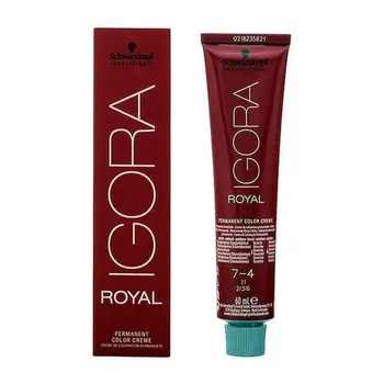 

Permanent Dye Igora Royal Schwarzkopf Nº 7-4